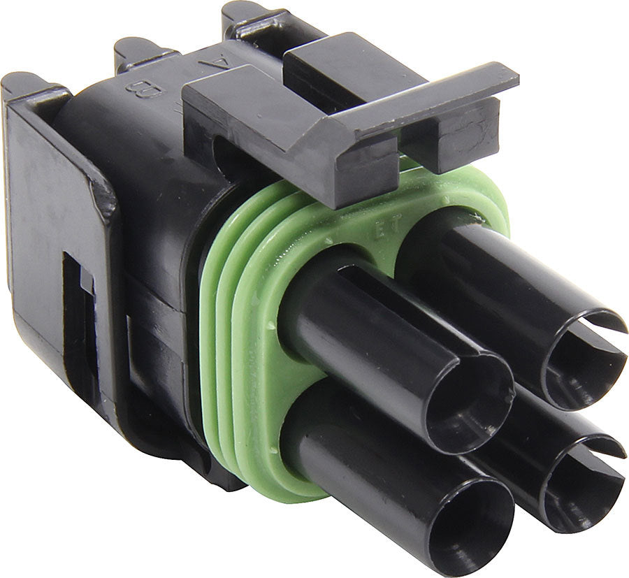 4 Pin Weather Pack Square Tower Housing Wiring Connectors and Terminals Allstar Performance