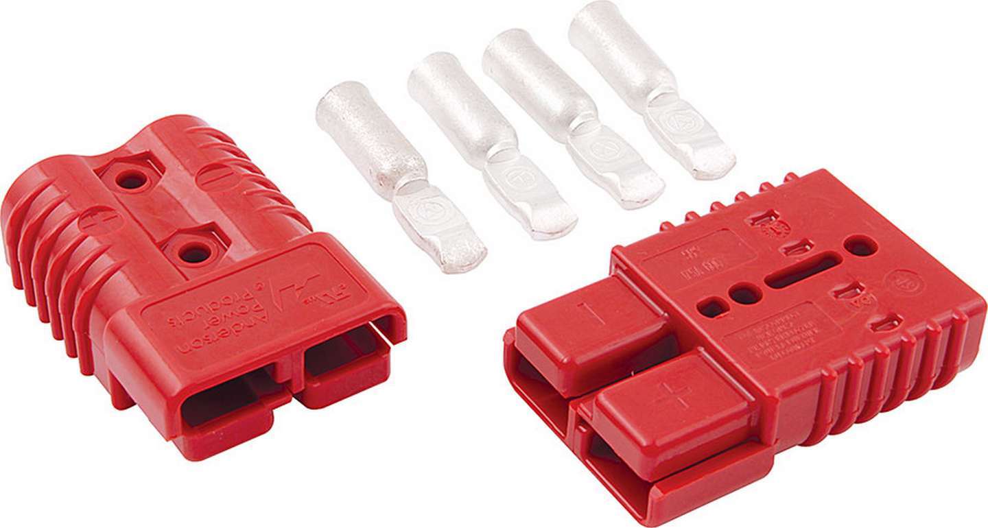 Battery Quick Disconnect 175 Amp Red 1pr Battery Terminals and Components Allstar Performance
