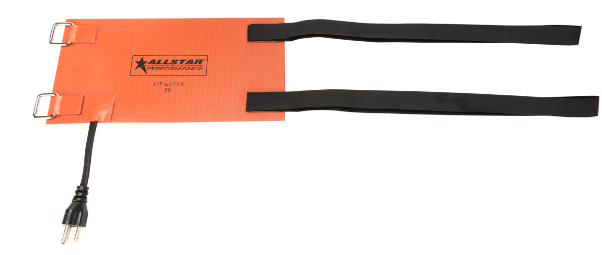 Heating Pad 6x12 w/Straps Oil Heaters Allstar Performance