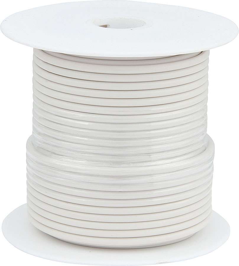 20 AWG White Primary Wire 100ft Electrical Wire Allstar Performance
