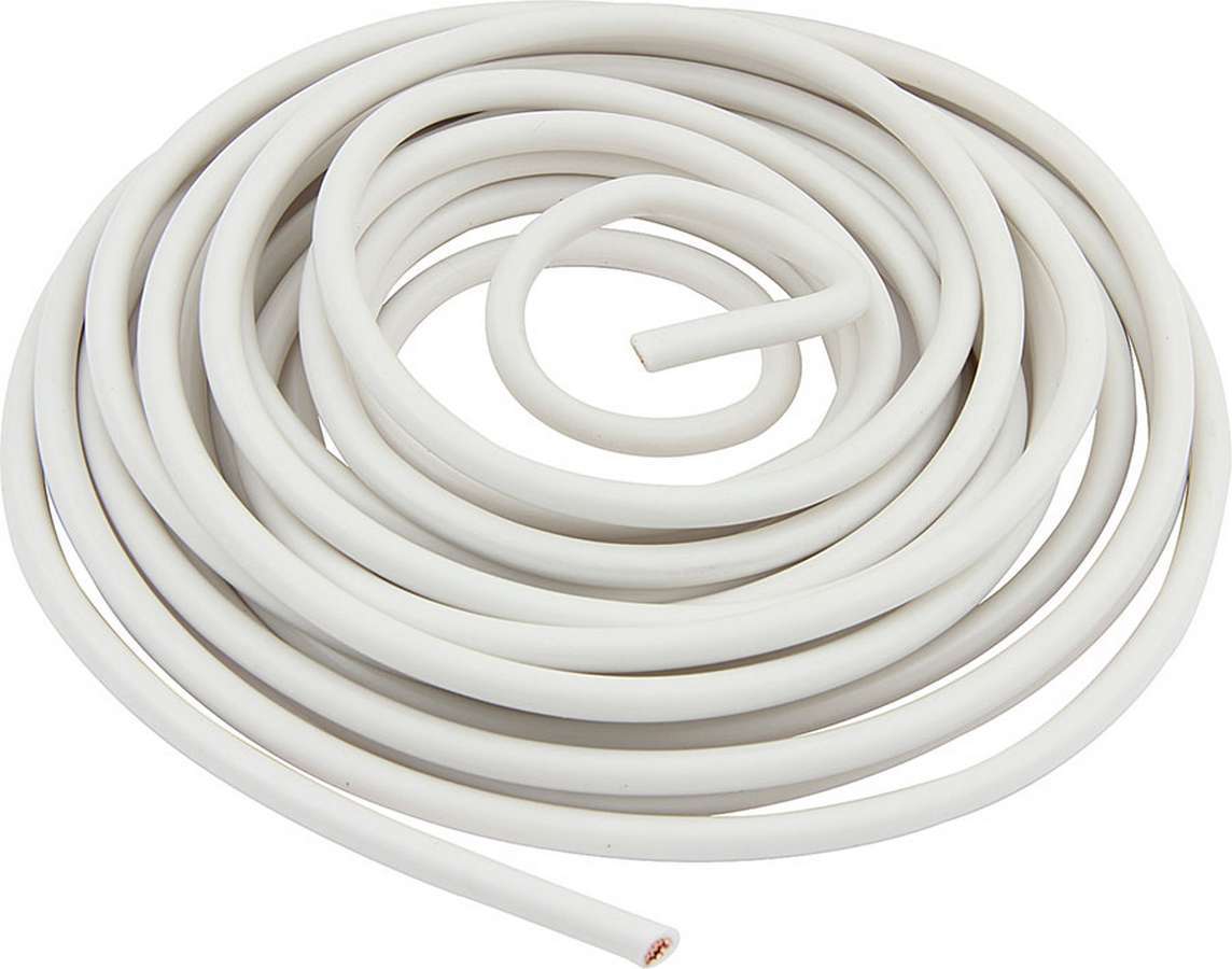 10 AWG White Primary Wire 10ft Electrical Wire Allstar Performance