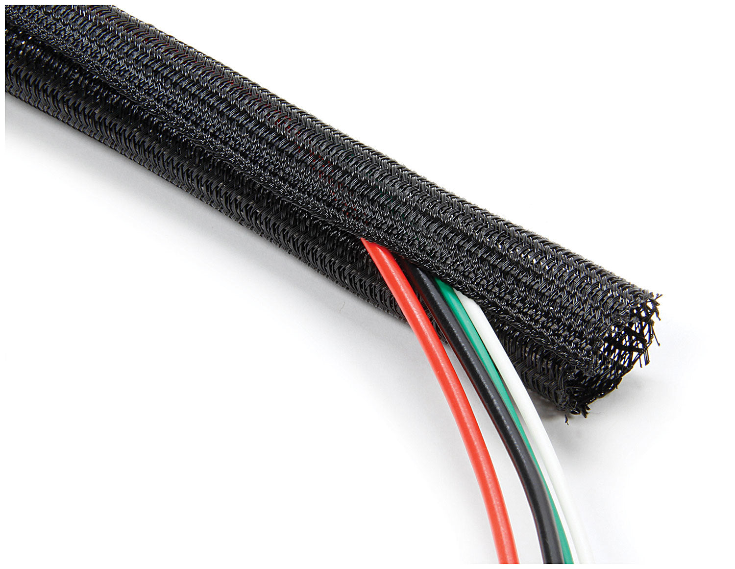Braided Wire Wrap 1/2in x 10ft Hose and Wire Sleeving Allstar Performance