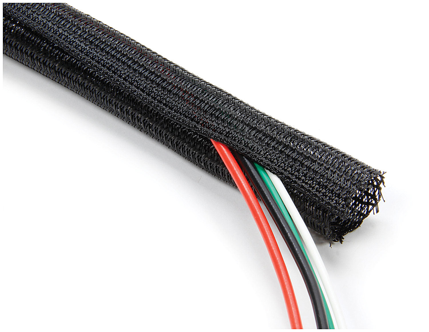 Braided Wire Wrap 3/4in x 5ft Hose and Wire Sleeving Allstar Performance