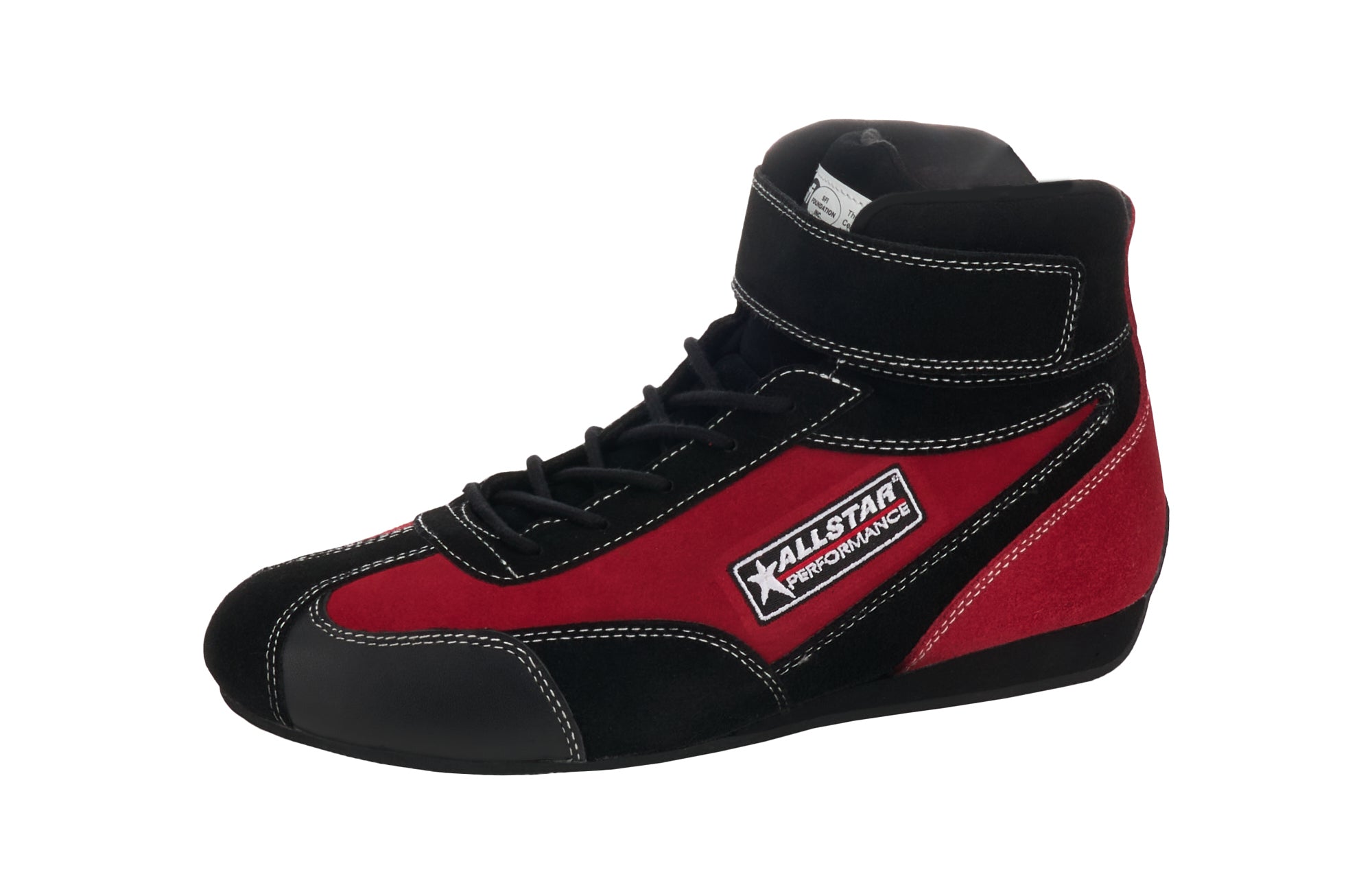 Driving Shoes Black/Red SFI3.3/5 Pro Series 11.5 Driving Shoes and Boots Allstar Performance