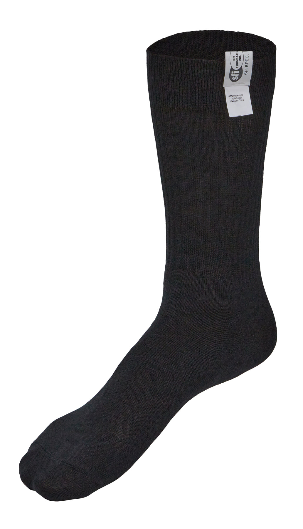 Socks Pair SFI 3.3 F/R Black Size 12-14 Socks Allstar Performance