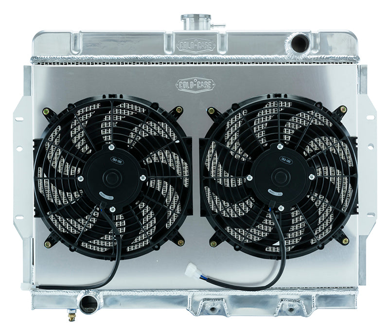 68-74 AMC Javelin AMX Aluminum Radiator Automatic Cold Case Radiator Kit COLD-CASE Radiators