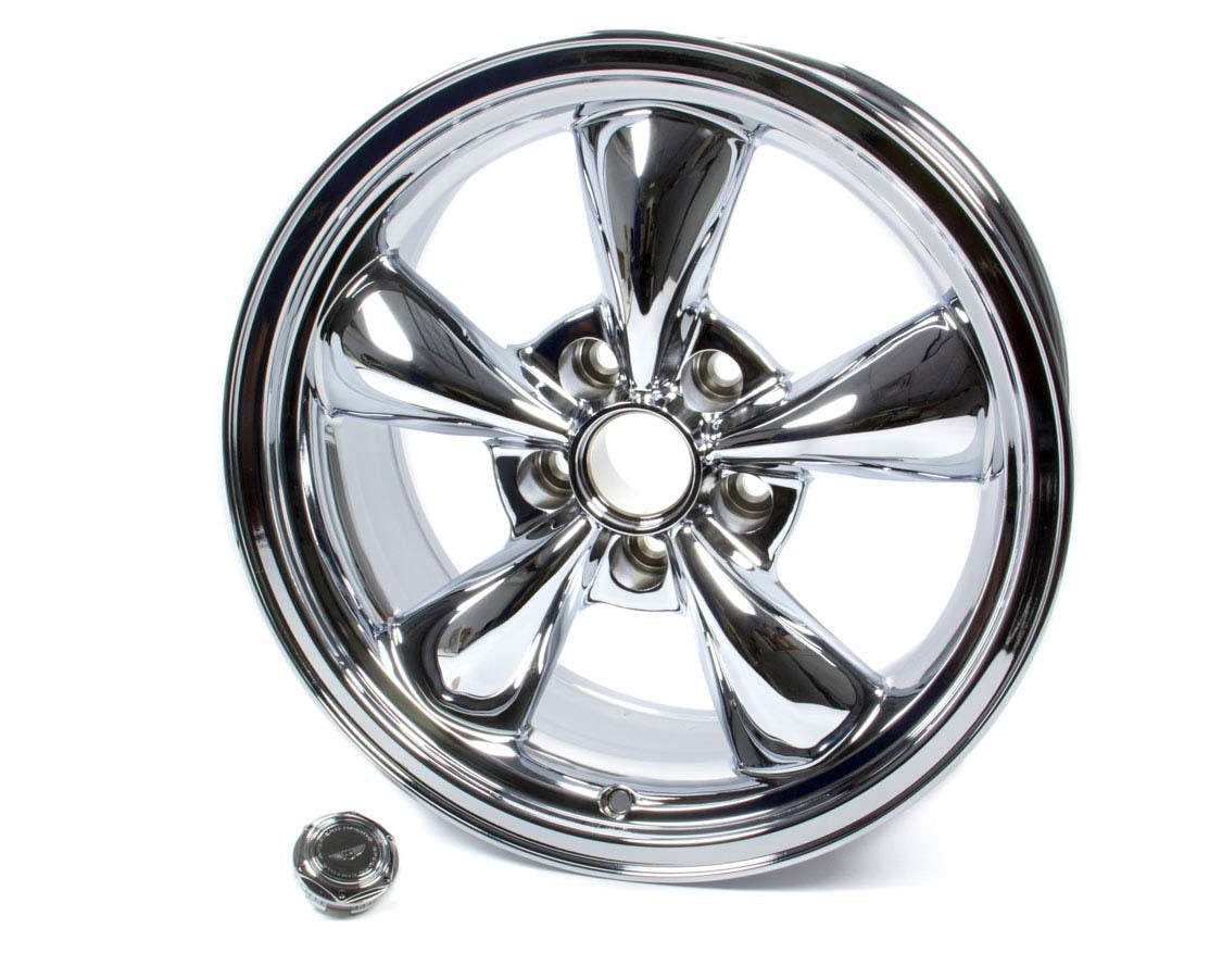 17x8 Torq Thrust M Wheel Chrome 5x4.75 BS Wheels American Racing