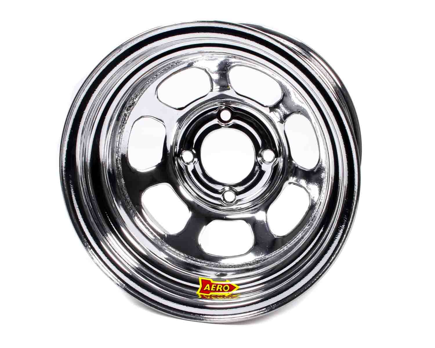 13x8 2in 4.25 Chrome Wheels Aero Race Wheels