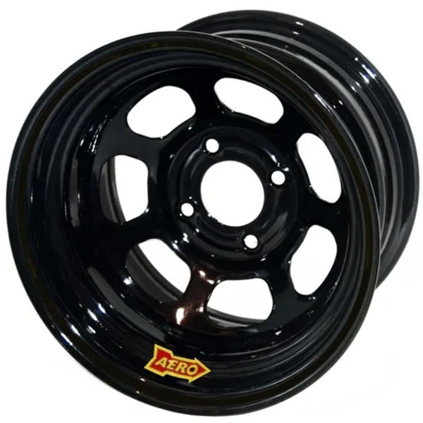 13x7 3in. 4.00 Black Wheels Aero Race Wheels