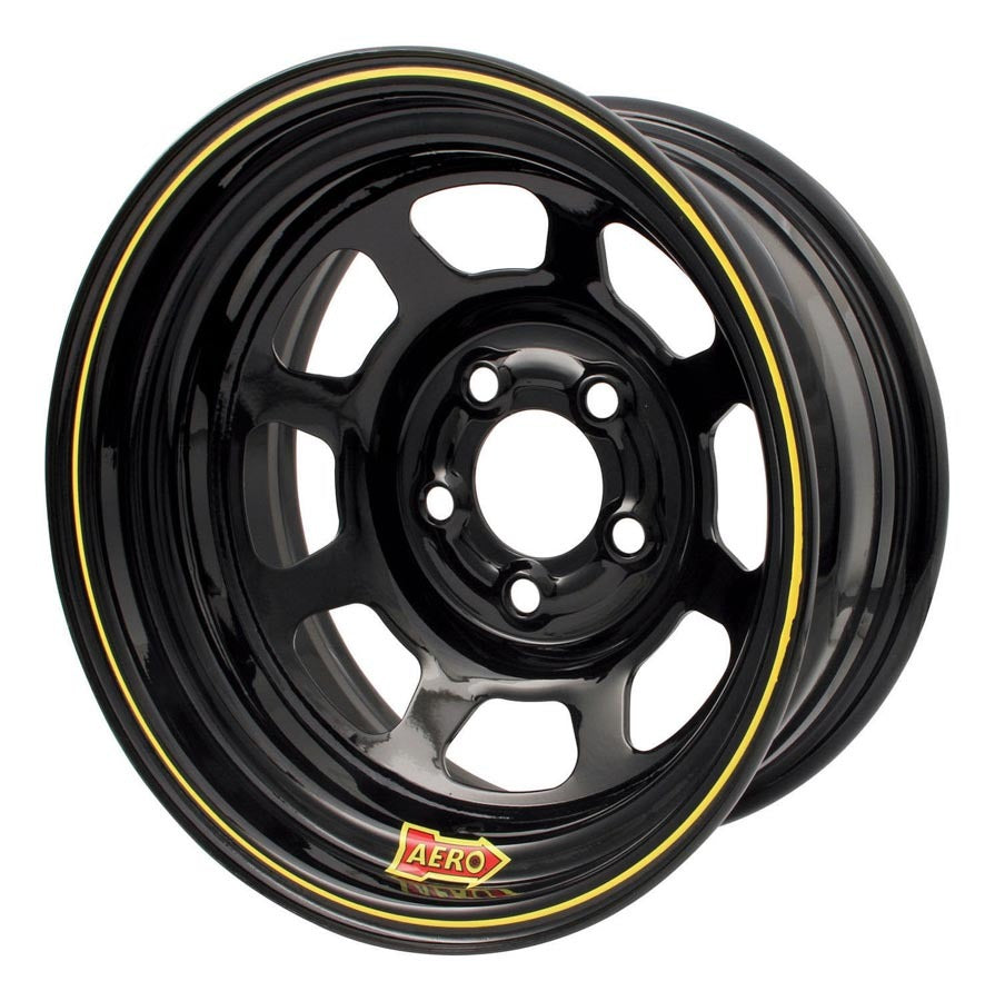 15x10 4in. 4.50 Black Wheels Aero Race Wheels