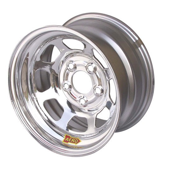 15x8 2in 5.0 Chrome Wheels Aero Race Wheels