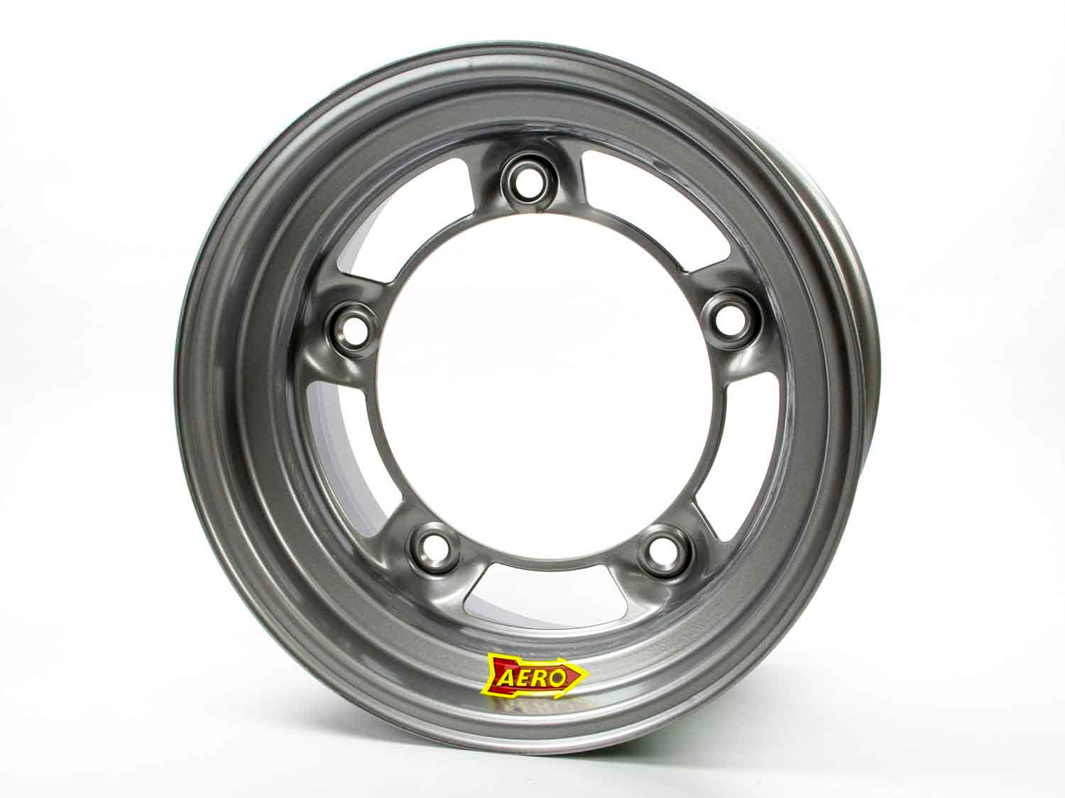 15X8 5in. Wide 5 Silver Wheels Aero Race Wheels