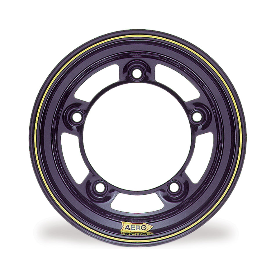 15x10 5.5in. Wide 5 Black Wheels Aero Race Wheels