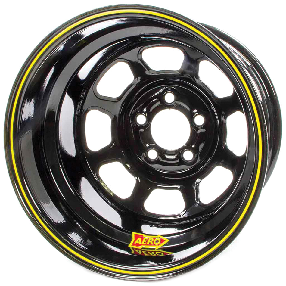15x10 2in. 5.00 Black Wheels Aero Race Wheels
