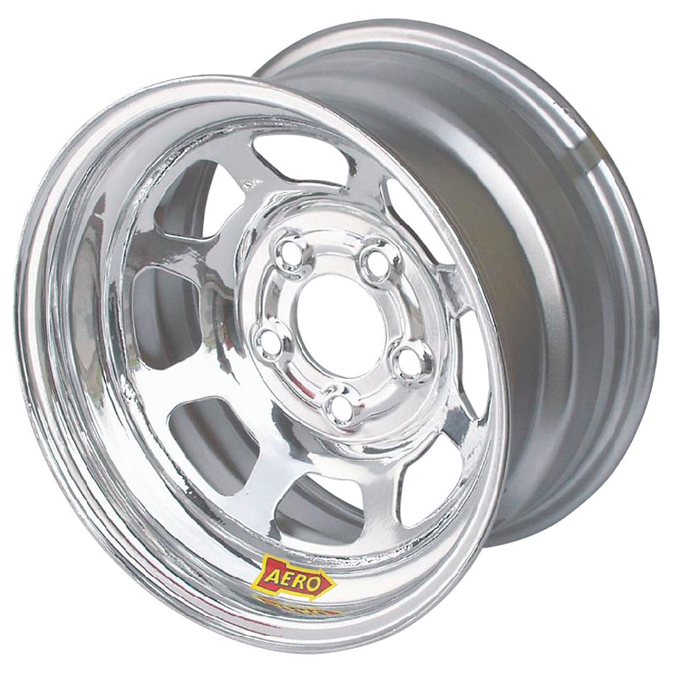 15x10 3in 5.00 Chrome Wheels Aero Race Wheels