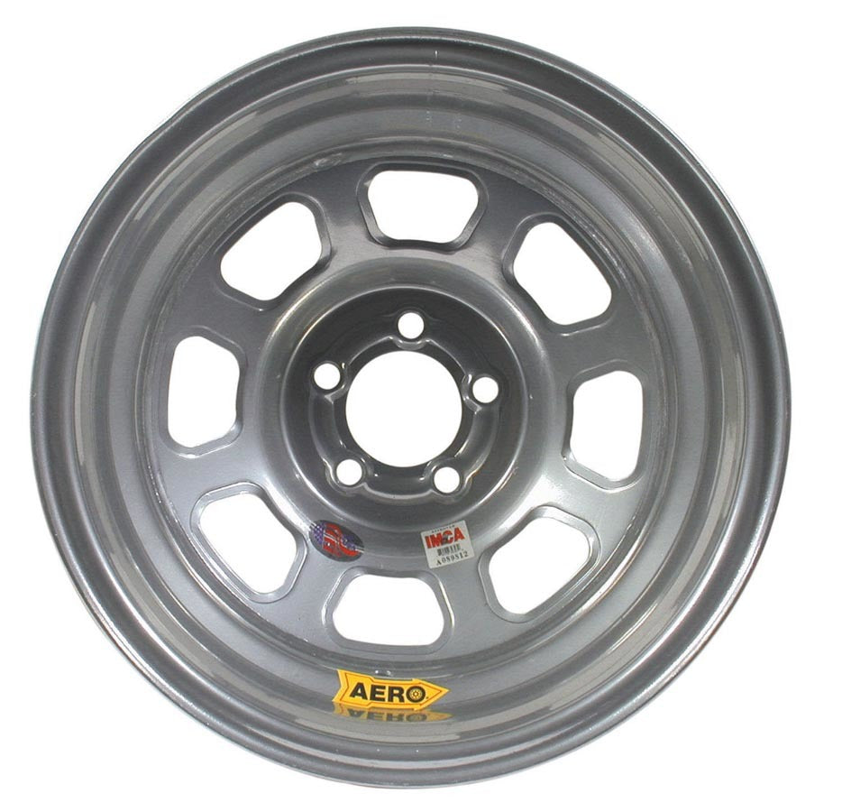 15x8 1in 4.50 Silver Wheels Aero Race Wheels