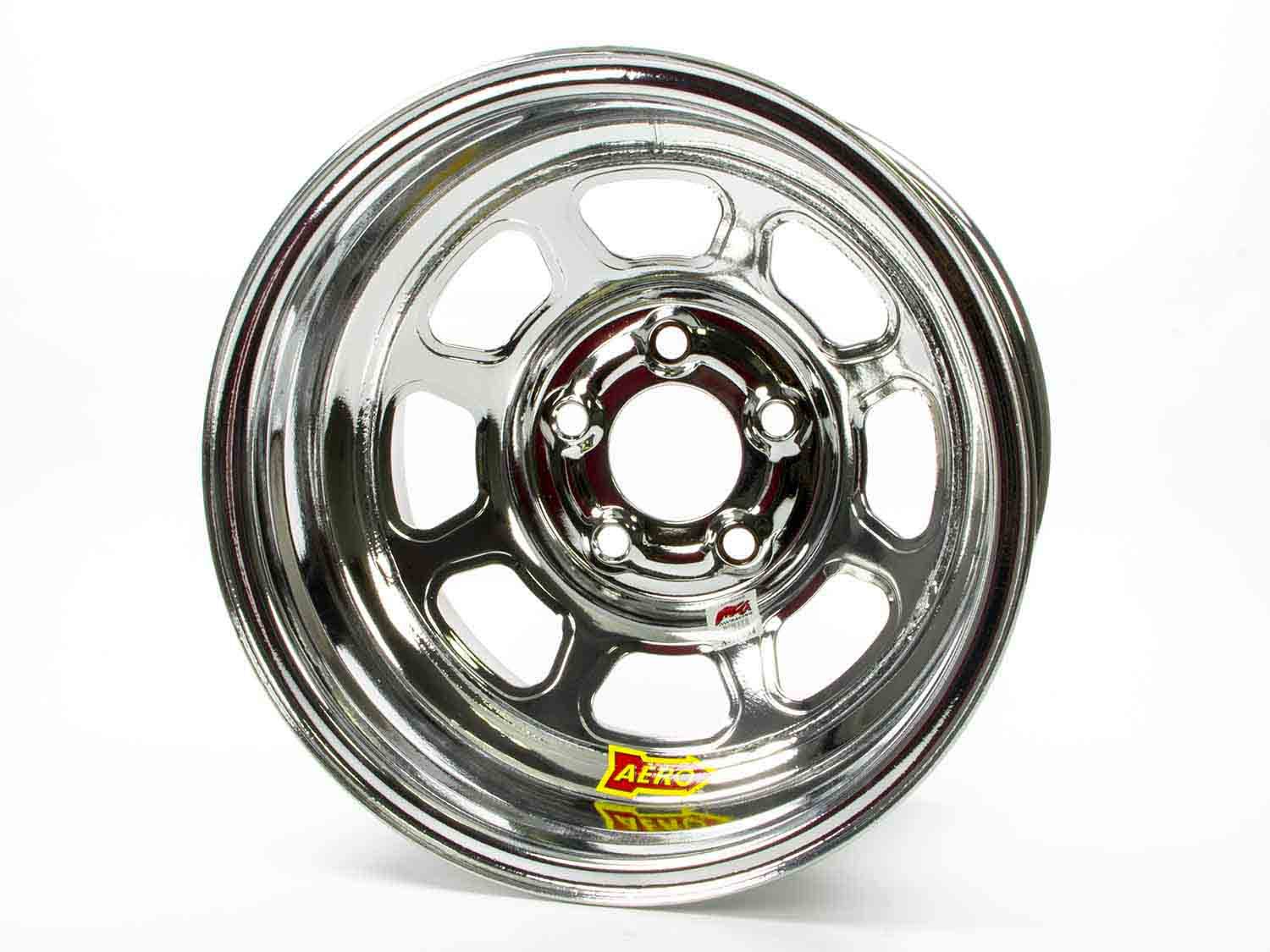 15x8 1in 5.00 Chrome Wheels Aero Race Wheels