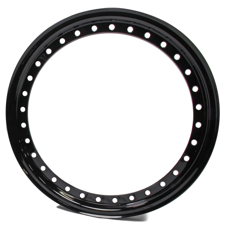 15in Outer Bead Lock Ring Black Beadlock Kits and Components Aero Race Wheels