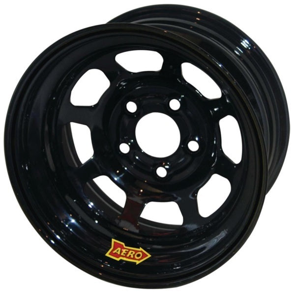 15x8 3in 5.00 Black Spun Extreme Bead Wheels Aero Race Wheels
