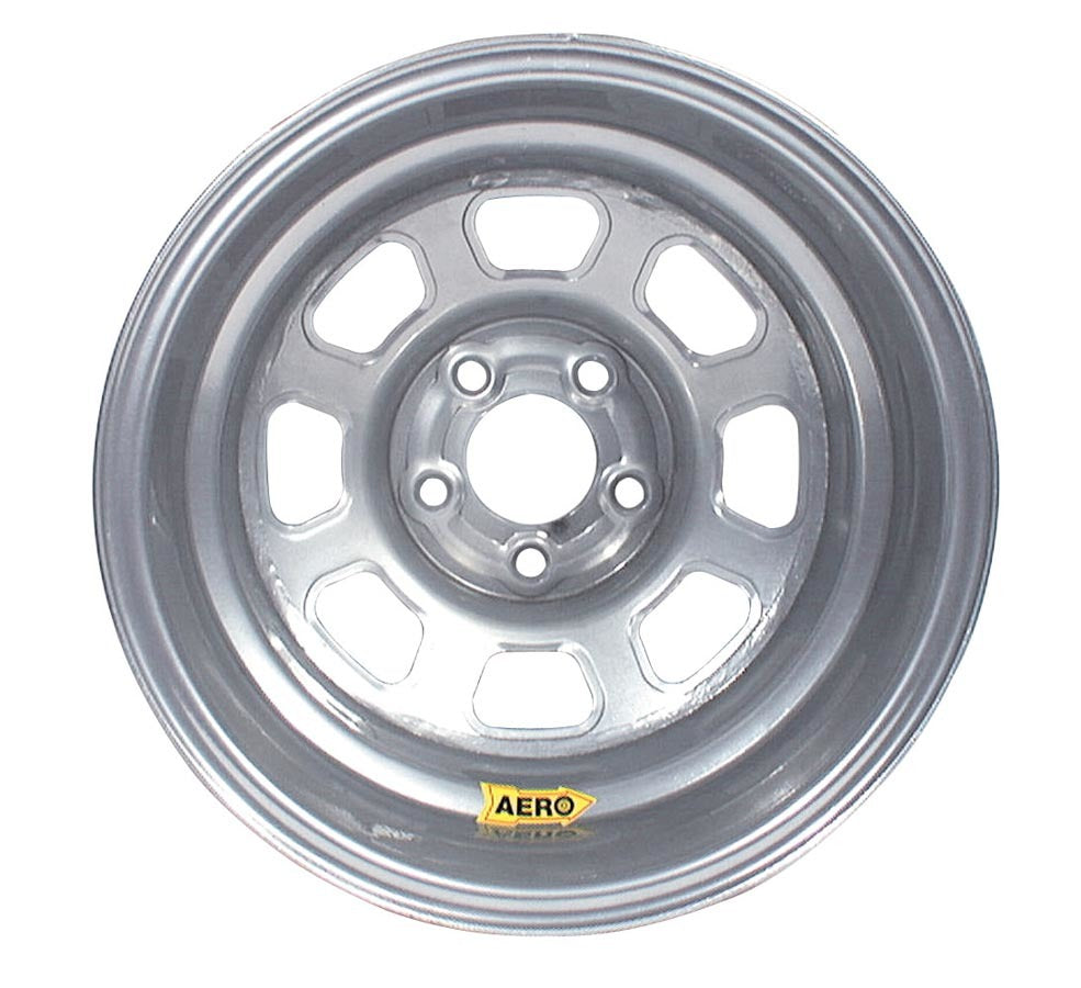 15x10 4in 5.00 Silver Wheels Aero Race Wheels