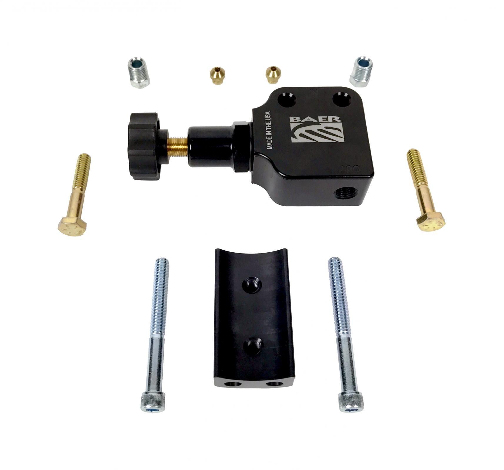 Brake Proportioning Valve Brake Proportioning Valve Baer Brake Systems