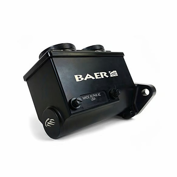 Remaster M/C 7/8in Lt Port Black 2-Bolt Master Cylinders Baer Brake Systems
