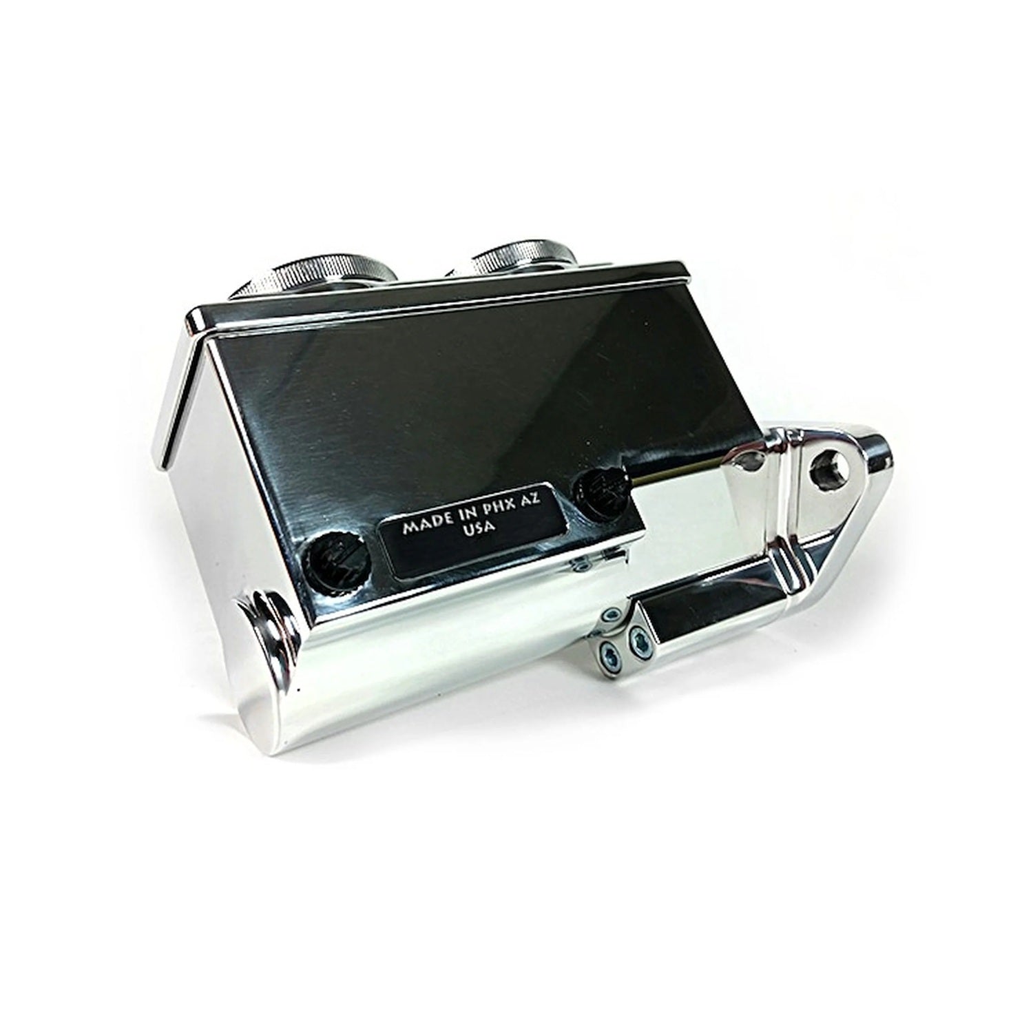Remaster M/C 7/8in Lt Port Polished 2-Bolt Master Cylinders Baer Brake Systems
