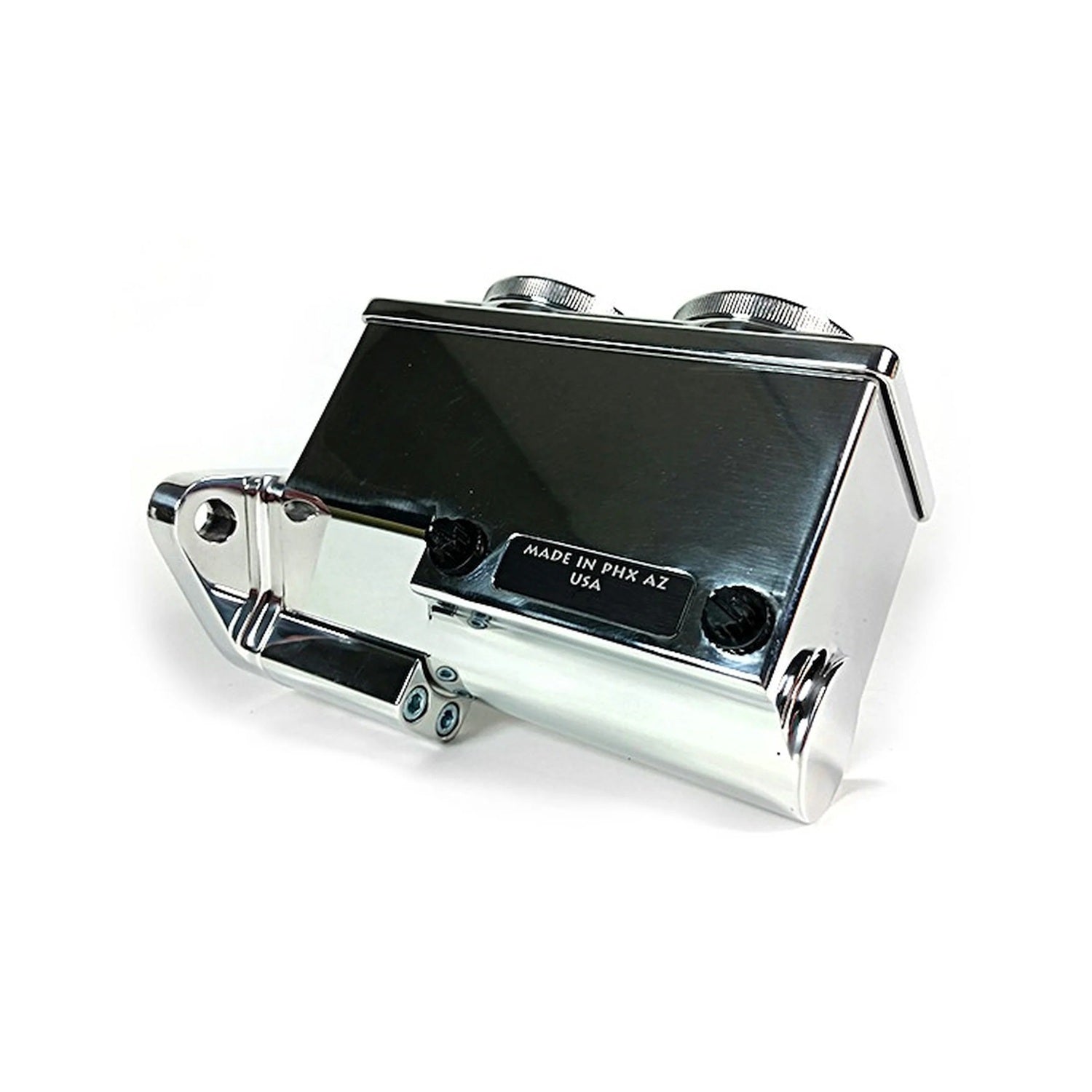 Remaster M/C 7/8in Rt Port Polished 2-Bolt Master Cylinders Baer Brake Systems