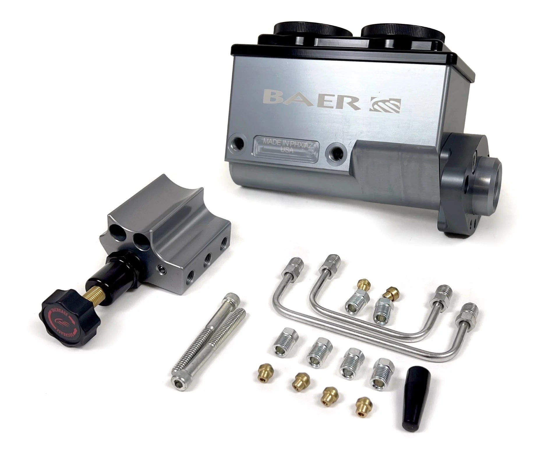 Remaster M/C Kit 7/8in LP Gray 2-Bolt Master Cylinders Baer Brake Systems