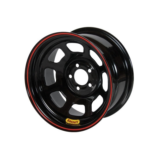 14x7 5x4.5in 3.75in BS Black Wheels Bassett