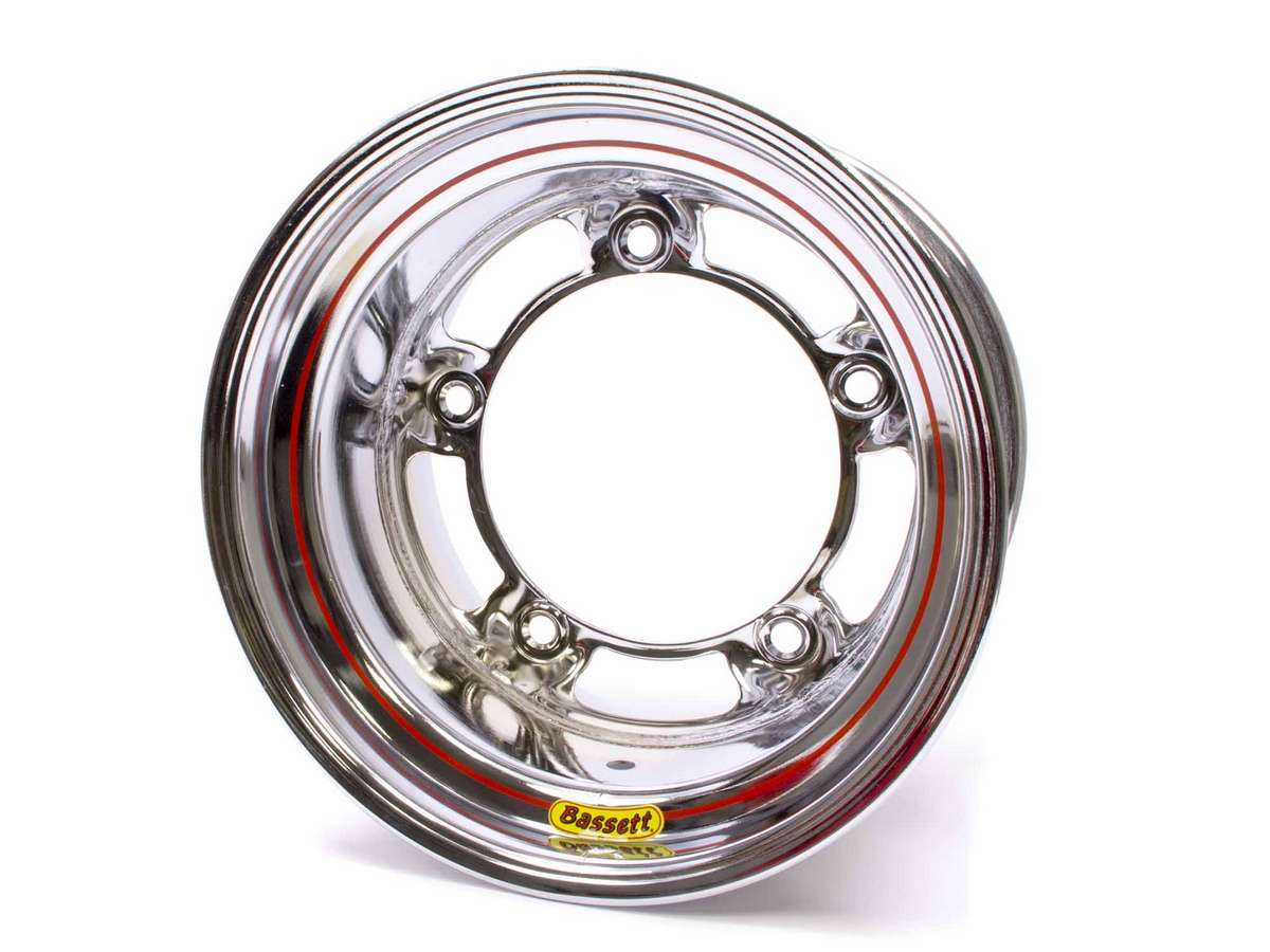 15x10 W/5 Chrome Spun Wheels Bassett