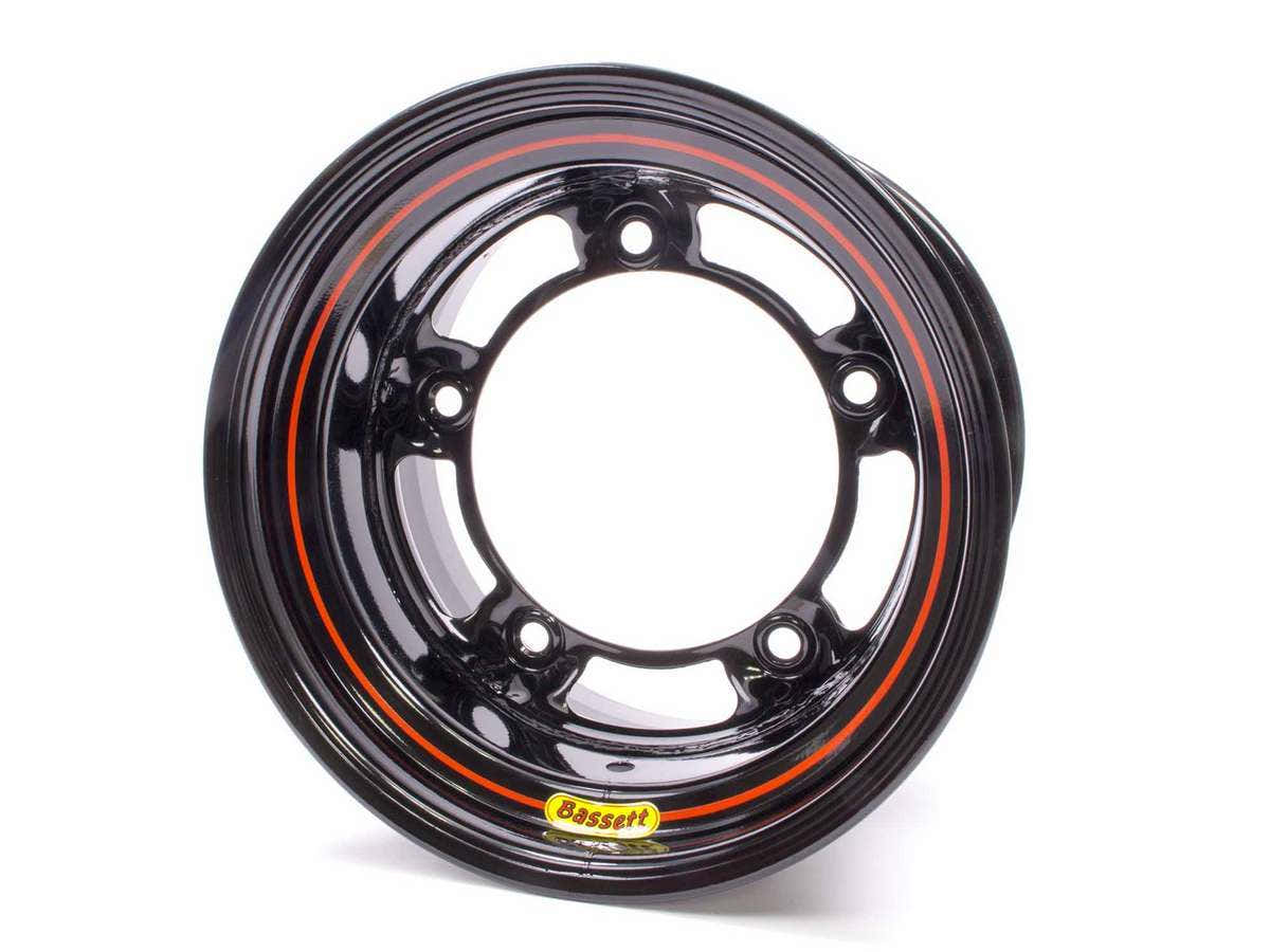 15x10 W/5 Black Spun Wheels Bassett