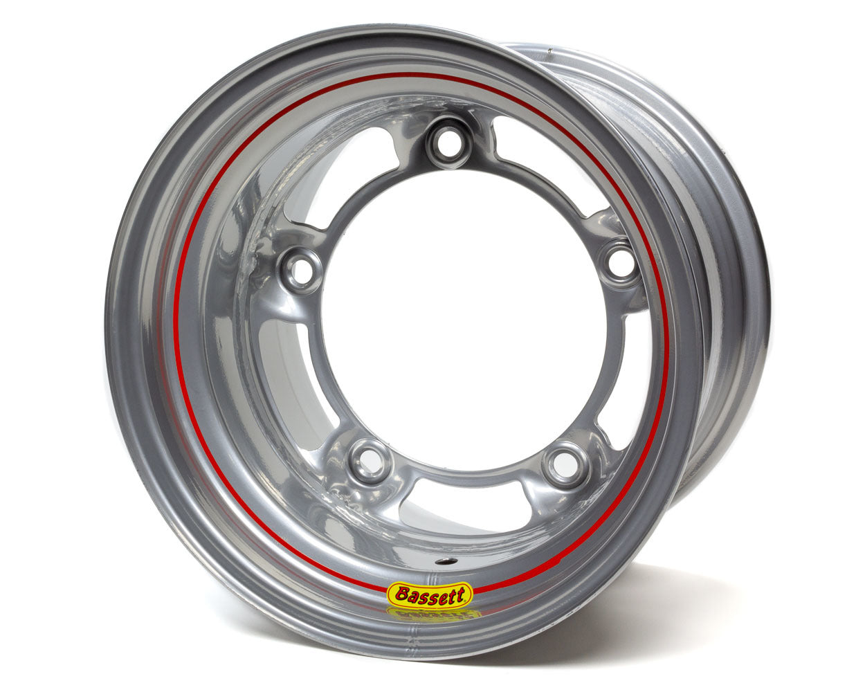 15x10 Wide 5 5in BS L/W Silver Wheels Bassett