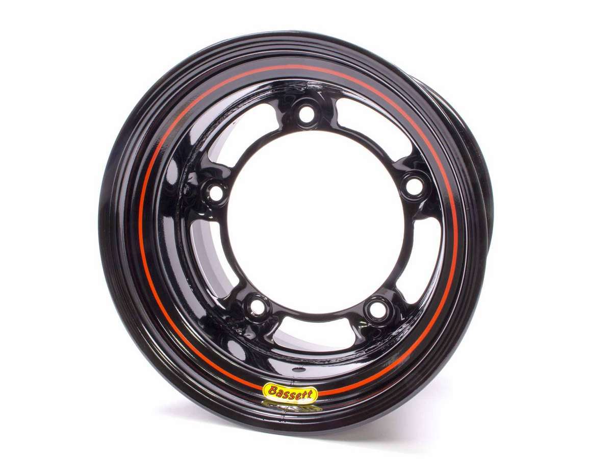 15x10 W/5 Black Spun Wheels Bassett