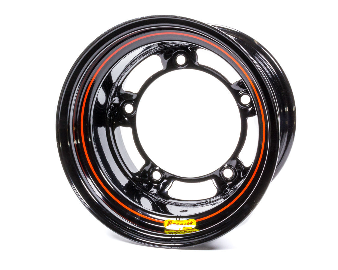 15x10 Wide 5 7in BS L/W Black Wheels Bassett