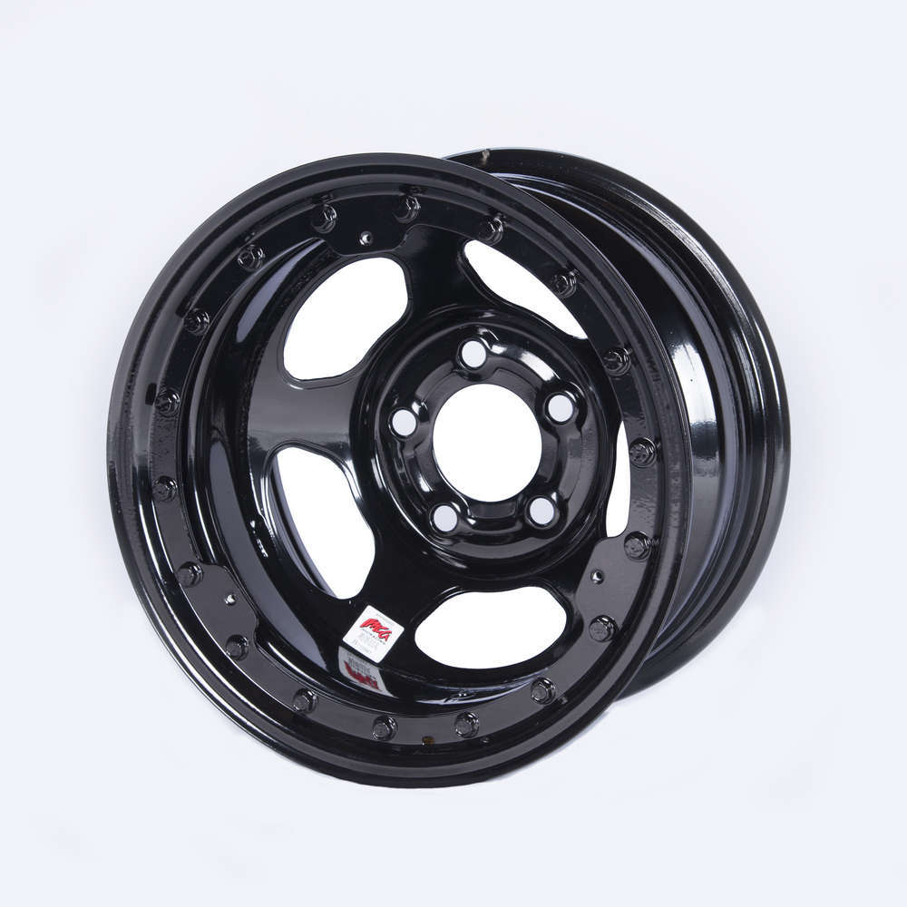 15x8 IMCA Black Beadlock Inertia 5x5 Wheels Bassett