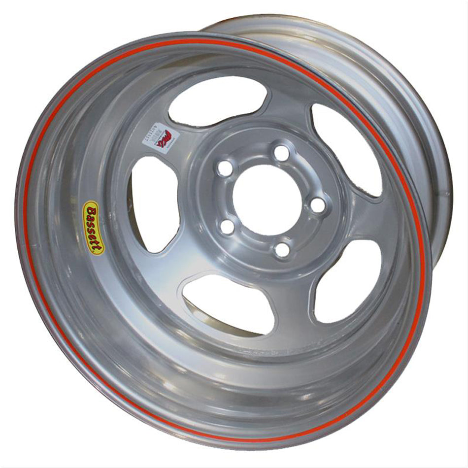 15x8 IMCA Silver Inertia 5x4.50 Wheels Bassett