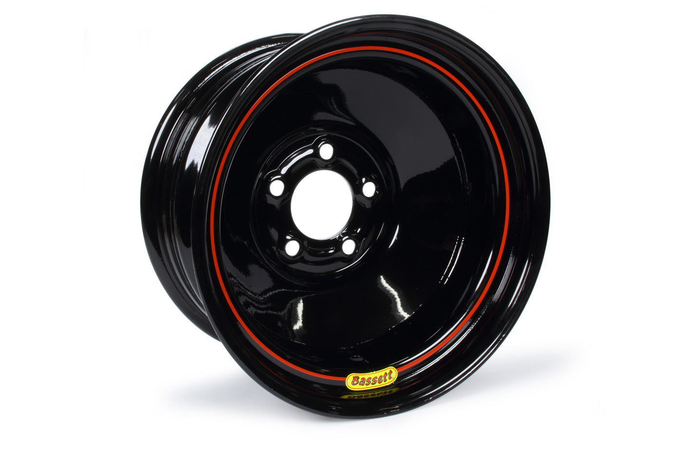 Wheel 15x8in Solid 5x5 2in BS Heavy L/R Wheels Bassett