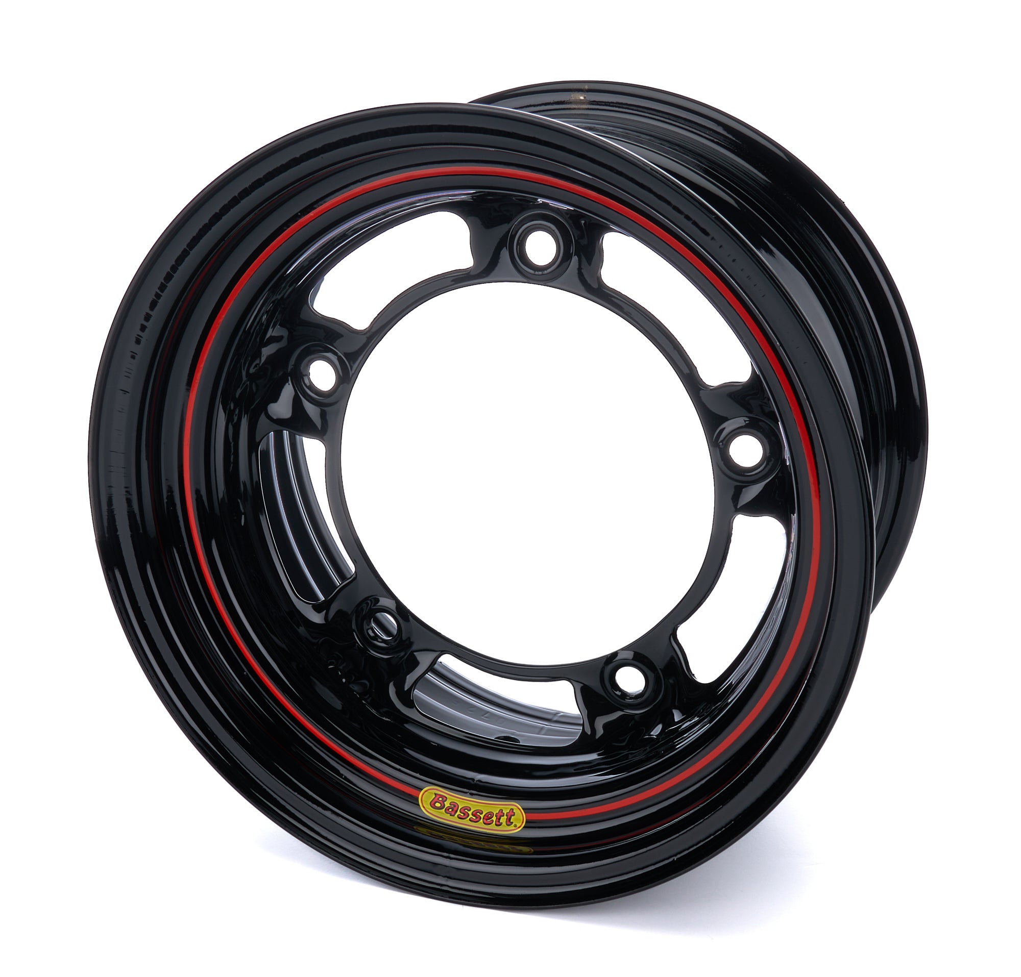 15x10 W/5 Blakc Spun High Load Wheels Bassett