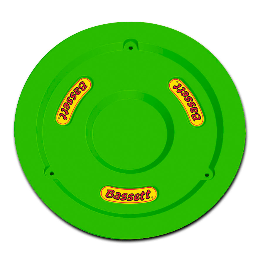Wheel Cover 15in Green Fluorescent Wheel Mud Covers and Components Bassett