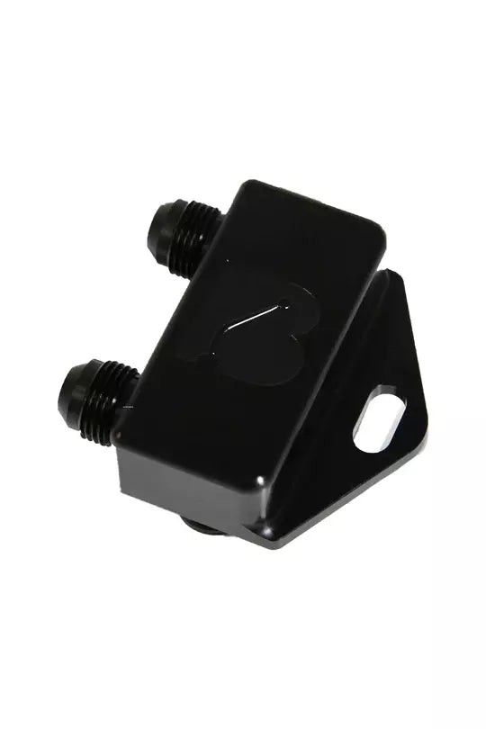 Ford 6R80E Cooler Manifo Ld Set Black AN-NPT Fittings and Components Bowler Performance Transmission