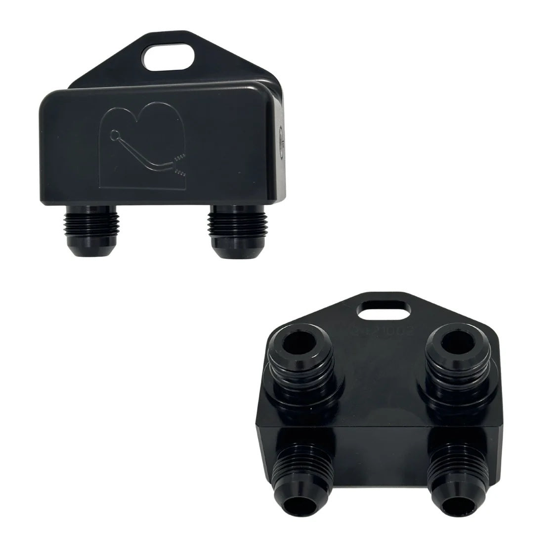 6R80/10R80 Cooler Manifold Assembly AN-NPT Fittings and Components Bowler Performance Transmission