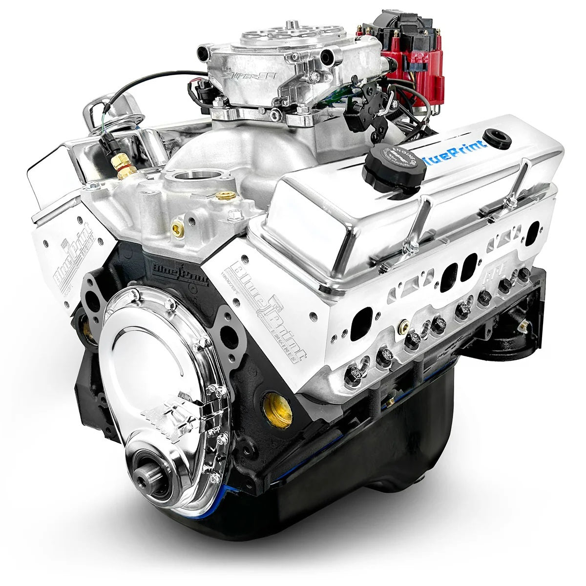 SBC 350 Crate Engine Full Dressed w/EFI Engines, Complete BluePrint Engines