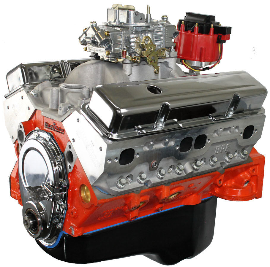 SBC 383 Crate Engine - Base Dressed w/Alm Heads Engines, Complete BluePrint Engines