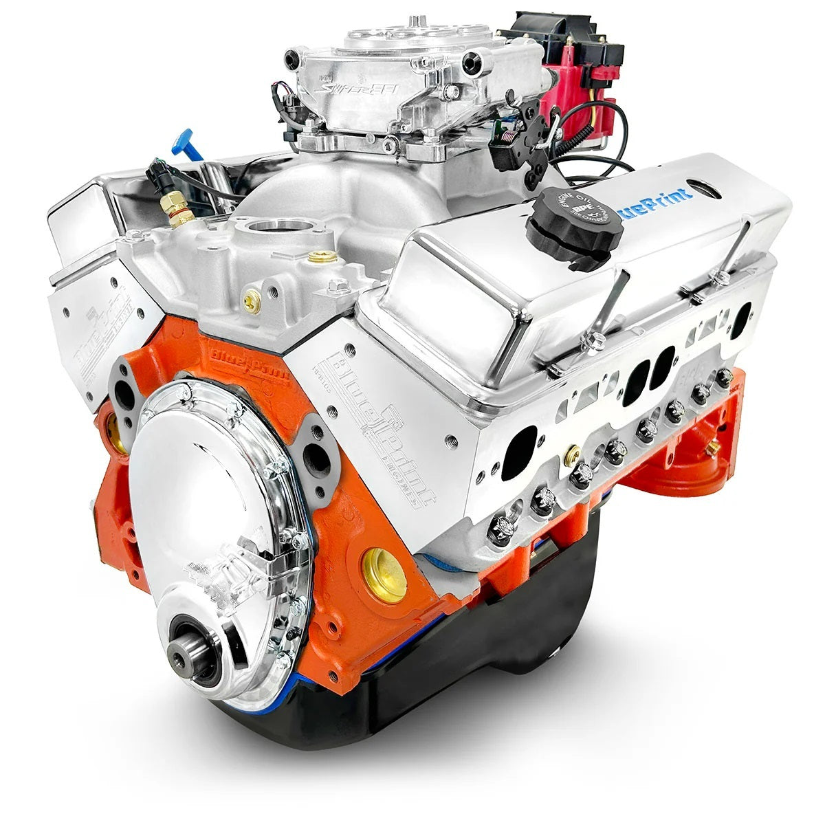 SBC 400 EFI Crate Engine 508HP Engines, Complete BluePrint Engines