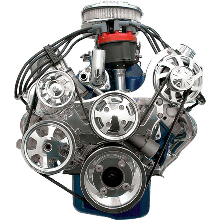 SBF Tru Trac Pulley System Pulley Kits Billet Specialties