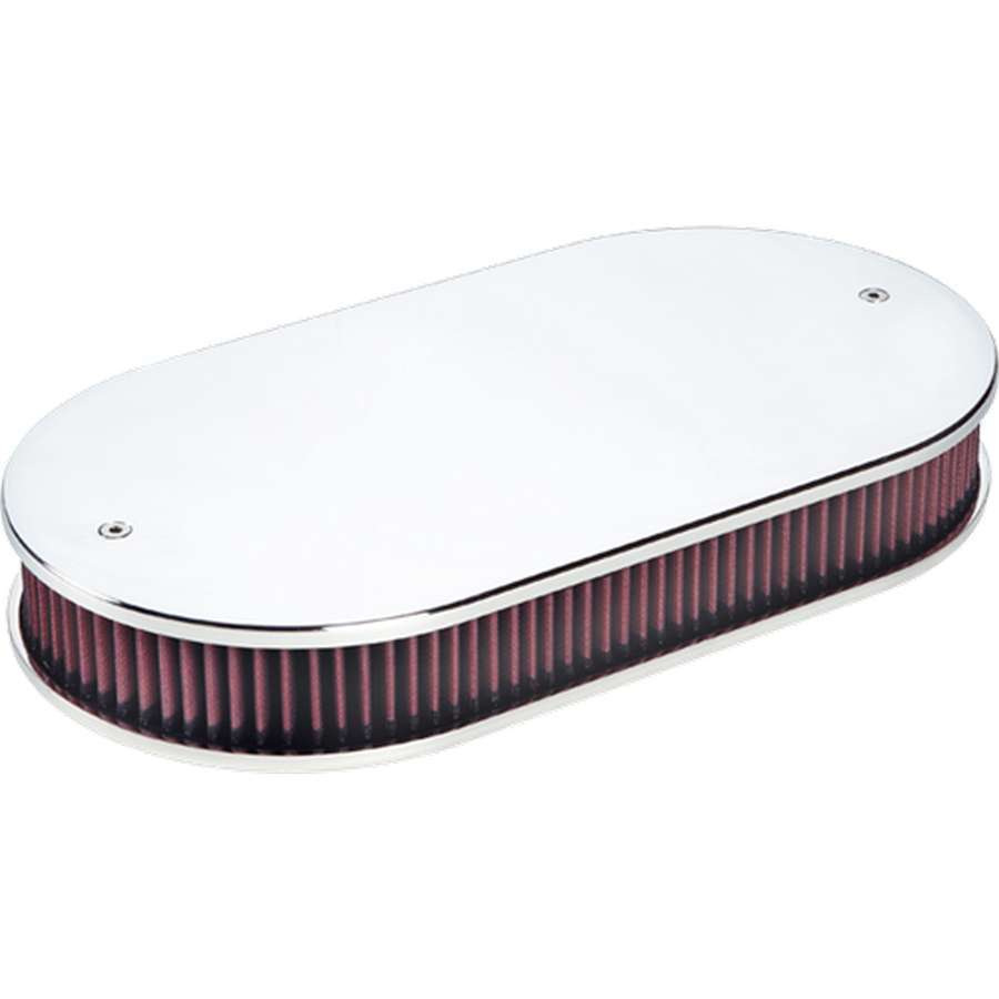 AIR CLN DL QUAD PLN POL Air Cleaner Assemblies and Air Intake Kits Billet Specialties