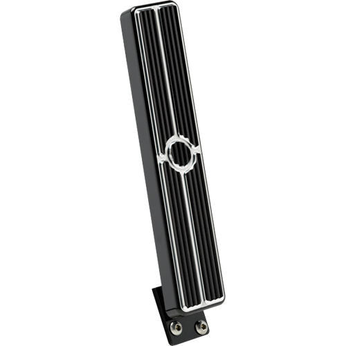 Gas Pedal Floor Mount 55-57 CHevy Black Pedal Assemblies and Components Billet Specialties