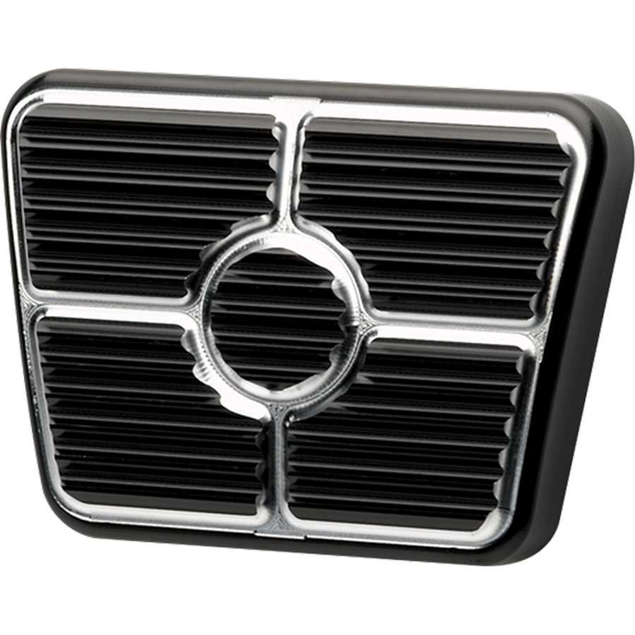 67-69 Camaro Brake/Clutc Pad Black Pedal Pads and Components Billet Specialties