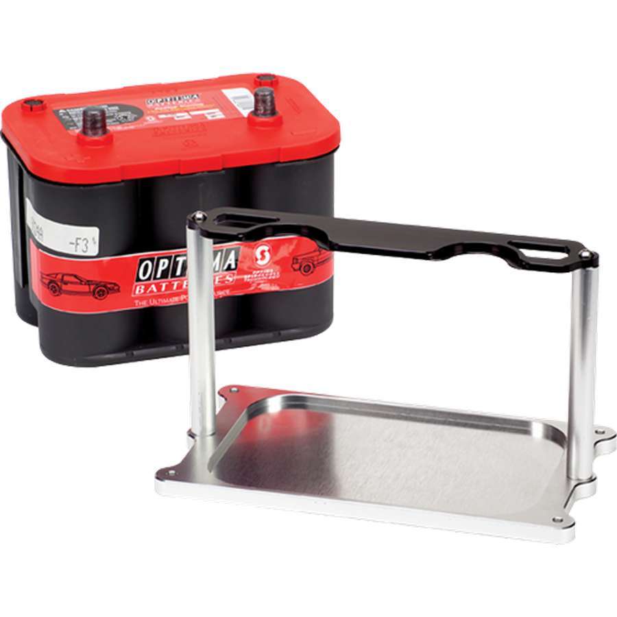 Billet Battery Hold Down Battery Boxes, Trays and Components Billet Specialties